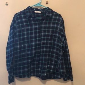 Riders blue flannel